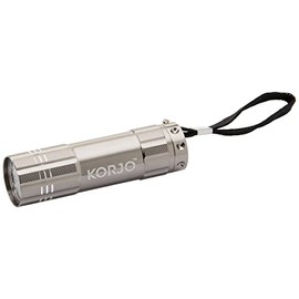 Korjo LED Pocket Torch, for Travel, Silver