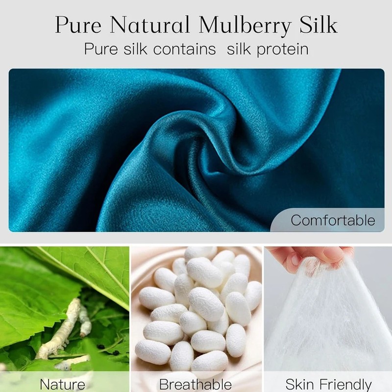 Mulberry Silk Sleep Mask – Silk Eye Mask, Light Blocking