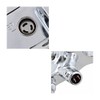 CHROME Motorcycle 1" Handlebar Switches Control Horn On/Off Kit +