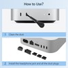 AILOVETECK Dust Plug Cover Kit for Mac mini M4/M4 pro,