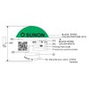 SUNON 12V DC 0.8W 40x40x10mm 12m³/h 6100U/min 12m³/h Sunon EE40101S21000U999