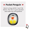 Yizemay 2pcs A Little Pocket Penguin Hug, Mini Animal Pocket