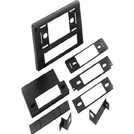 Scosche SU2030B Compatible with 2014-Up Subaru Legacy/Outback ISO Double DIN Dash Kit; Matte Black