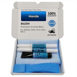 Genuine Colors Premium Crystal Blue B625M Paint Pen Compatible / Replacement for Honda Blue