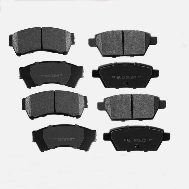 Unbranded Front And Rear Ceramic Brake Pads for 2006-2012 Ford