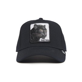 Goorin Bros. Trucker Cap Panther Field 100 Black Size: One Size, 1450-BLK, One Size Fits All