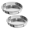 2 PCS Backflush Disk, 58 mm Filter Espresso, Stainless Steel