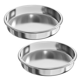 2 PCS Backflush Disk, 58 mm Filter Espresso, Stainless Steel Back Flush Blind Basket for Breville Gaggia Classic and Other Espresso Machines Cleaning Disc