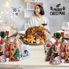 Hryxic 100 PCS Christmas Treat Bags,9 Styles Christmas Clear Cellophane