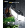 Ensenior 5 Motion Sensor Modes Solar Security Light, 1800LM 270°