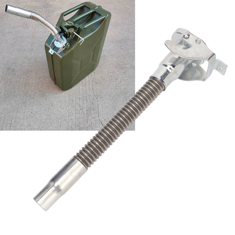 Gas Can Spout Carbon Steel Plate Sturdy Durable Gas Can