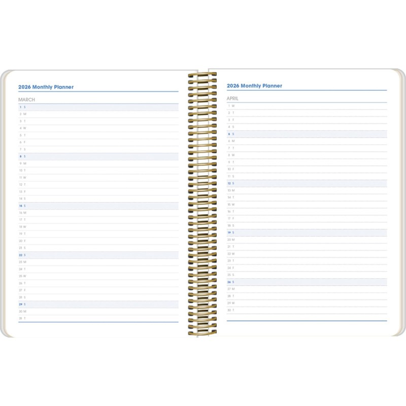 Q Kalon - 2026 Planner - Vertical Week View, A5