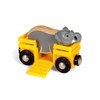 BRIO World Animal Safari Elephant & Wagon Toy Train for