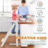 Foldable Toddler Kitchen Stool Helper, Toddler Tower with 3 Adjustable