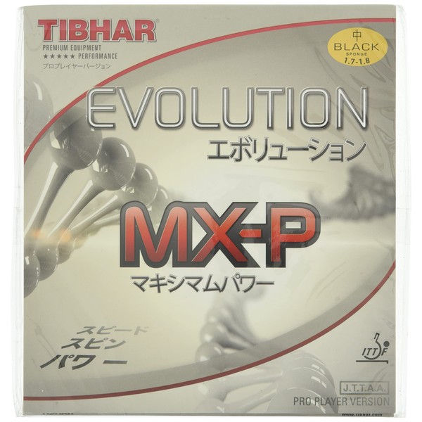 Tibhar TT Revêtement Evolution MX-P, 1,9–2,0 mm Noir