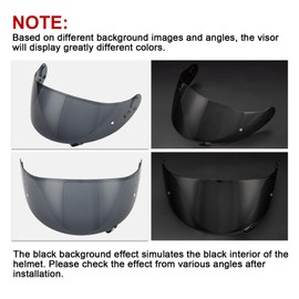 psler Helmet Visor for Shoei GT Air GT Air 2 TC-5 TC-9 Neotec CNS-1,Tinted Visor Motorbike UV Protection Face Shield Replacement Accessories(Smoke)