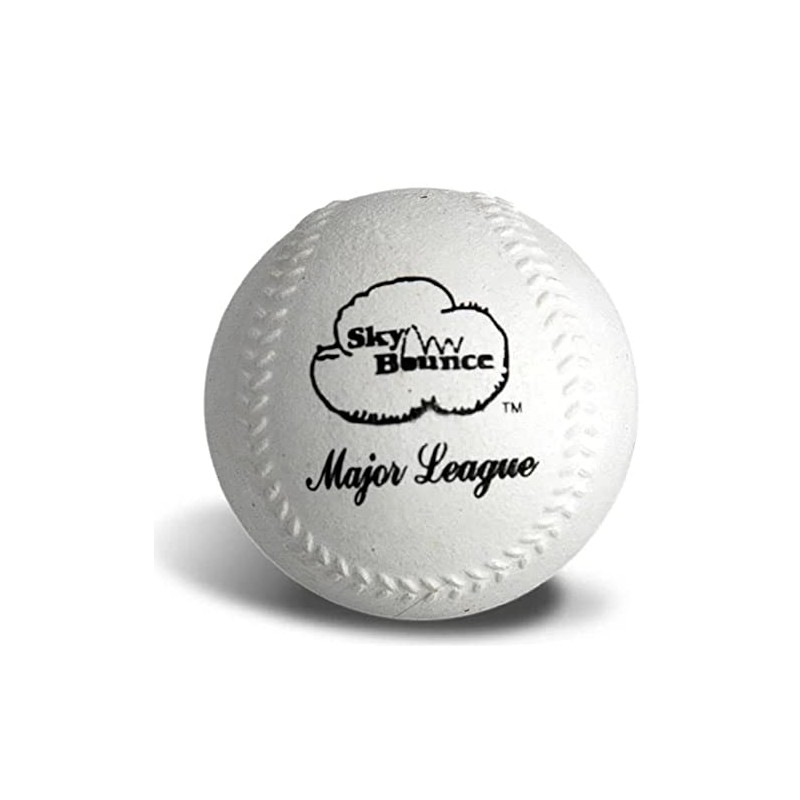 Sky Bounce Sponge Baseball (White, 12-Pack)
