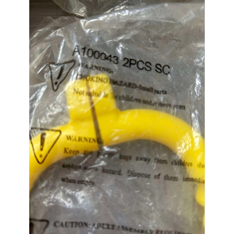 Play Platoon Playground Safety Handles Yellow Grab Handle Bars 2