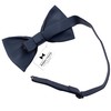 Adam Young Men's Bow Ties Pre-Tied Style Formal Satin Classic