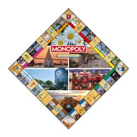 Monopoly Board Game Newport Edition: 2-6 Players Family Board Games for Kids and Adults, Board Games for Kids 8 and up, for Kids and Adults, Ideal for Game Night