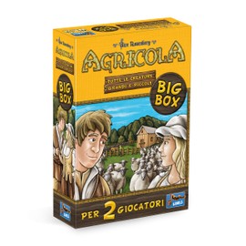 Asmodee - Agricola - All Creatures - 2 Player Board Game - Italian Edition - 8177