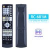 RC-681M Remote Control for Onkyo AV Receiver HT-R550 HT-R508 HT-R557