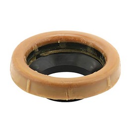 Prime-Line MP56530 Universal Toilet Wax Rings, Includes Black Rubber Funnel (6 Pack)