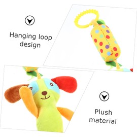 4pcs Wind Chime Crib Hanging Stroller Hanging Toy Baby Pram Toys Plush Toy Baby Car Plush Toy Toys Rattles for Baby Plastic Child Cartoon Hanging Bell
