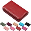 JONYEE Business Credit Card Holders, Magnetic Sealing Anti Drop, PU
