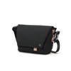 MIREST MLS940 Hutte Messenger Bag, S Shoulder Bag, Black(BK)