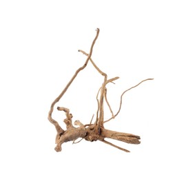 emours Natural Aquarium Driftwood Tropical Fish Plant Habitat Decor Vary Sizes, 2 Pcs Set (Medium)