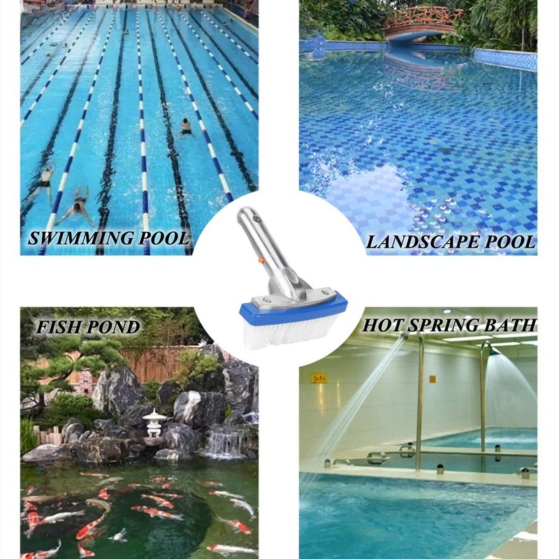 Swimming Pool Cleaning Brush, Cleaning Brush Pool Brush for Indoor