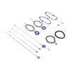 6 Pcs Scary Eye Bracelet Blue Eyes Good Luck Amulet