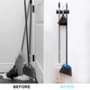 XYJNYO Broom and Mop Holder Wall Mount, Hooks Hanger for