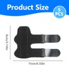 WUSJCOF 5 Stück Fingerschienen, Fingerschutz, Verstellbare Fingerstütze, Schnappfinger Schiene, Fingerbandage