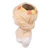 Modern Ceramic Face Vases Decorative Modern Style Shy Girl Flower