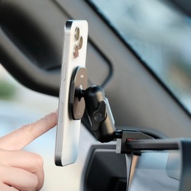 Offroam Phone Mount Made for MagSafe and Toyota Land Cruiser 250 2024-2025 | 360-Degree Swivel, Aluminum Construction