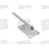 Stainless Steel Protractor 0-180 degrees Machine Tools (Square Head Protractor)
