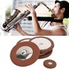 Professional Lambskin Multi Size Brown Tenor Sax Pad Kit, Sax