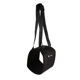 4Sizes Harness Dog Lift Harness Black for Rear Legs Helps Elderly Dogs Arthritis Rehabilitation Rehab Thigh Hip Tools(M)