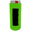 Blank Magnetic Slim Can Coolie (Bright Green, 2 Pack)