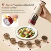 Automatic Rechargeable Salt and Pepper Grinder Set - 2 PCS