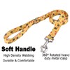 Mihqy Dog Collar and Lead Set, Adjustable, Soft and Comfortable,