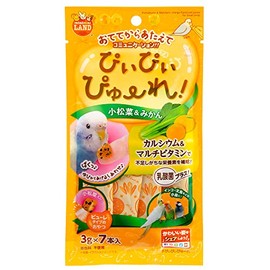 Marukan Piipure Komatsu & Mandarin 0.1 oz (3 g) x 7 Bottles