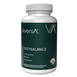 Enzybalance  Papana y Digezyme  Suplemento Alimenticio con Enzimas Digestivas  Bienestar Digestivo para Hombre y Mujer  60 Cpsulas  Suministro para 1 