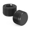 GASHER 50Pcs 1/4" NPT Carbon Steel Pipe Plug Fitting Internal
