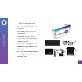 Lucyd Smart Sunglasses Antimatter