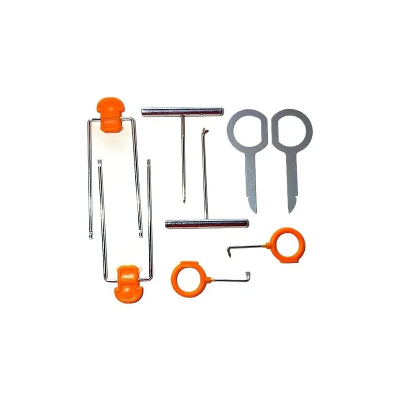 Kit Herramienta Desmontaje Estereo Espatula Moldura Tablero (12 Piezas)