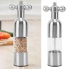 Pepper Mill Professional Refillable Ceramic Rotor Coarseness Adjustable Manual Pepper