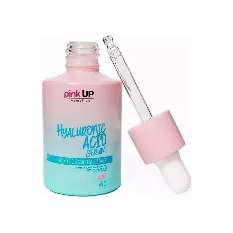 Pink Up Serum Vitamina C + Ácido Hialurónico + Gel